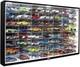 Model Car Diecast Display Case Storage Cabinet Shelf Wall Mount Rack 1/64 Scale