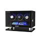 NEW 3 Automatic Watch Winder Box Remote Control LCD Screen Display Storage Case