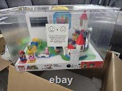 NEW LEGO Super Mario Store Display Case Peach's Castle 71408 Bowser Jr. Bros