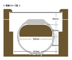 NEW Toyooka Craft Wooden Alder Watch Case Box Display 4 Slot Storage from Japan