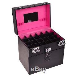 Nail Organizer Cabinet Cosmetic Makeup Case Polish Storage Holder Display Rack