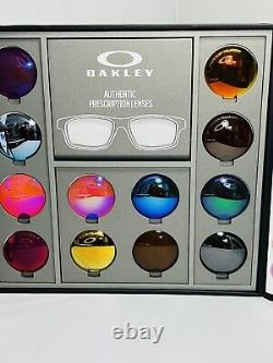 New Oakley Lens Two Sided Store Display Case Leather Book X-Metal Rare Sunglasse