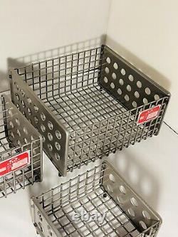 New Oakley Store Display Set of X-Metal Wire Baskets Small Medium Large Case