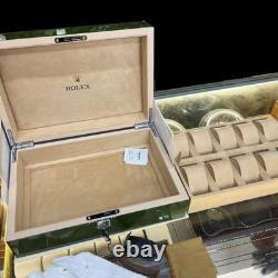 New Rolex-Exclusive 10-Slot Watch Display Storage Box Case