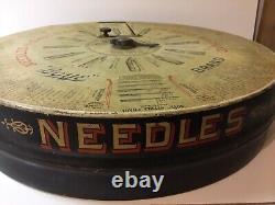 Nice Antique Boye Brand Needle Company Store Counter Display Case 1907 Patented