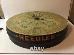 Nice Antique Boye Brand Needle Company Store Counter Display Case 1907 Patented