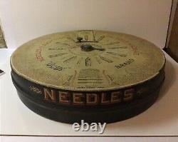 Nice Antique Boye Brand Needle Company Store Counter Display Case 1907 Patented