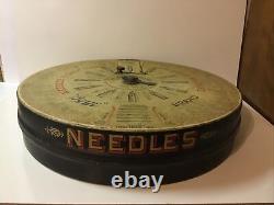 Nice Antique Boye Brand Needle Company Store Counter Display Case 1907 Patented