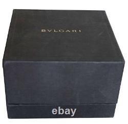 OEM Bvlgari Scuba Presentation Watch Box Bulgari Booklets Display Storage Case