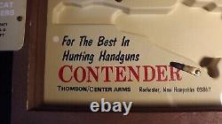 ORIGINAL Thompson/Center Arms T/C SILENT SAM Contender Store Display Case #7999