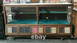 Oak Country / General Store Showcase & Humidor, Sherer Seed Cabinet / counter