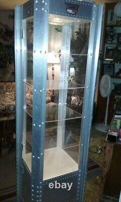 Oakley Metal Display Case large 73×16 Heavy Aluminum Store Display No Shipping