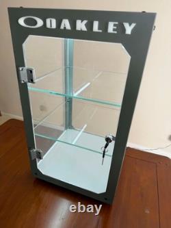Oakley Metal Display Stand Case With Storage and key