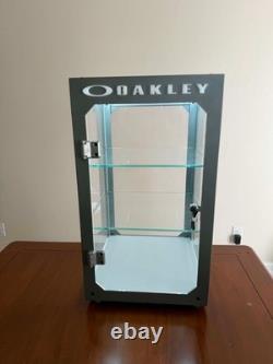 Oakley Metal Display Stand Case With Storage and key