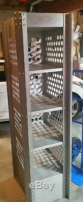 Oakley Vintage Rare Metal Aluminum Display Case 6ft Open Air Store Shelf Tower