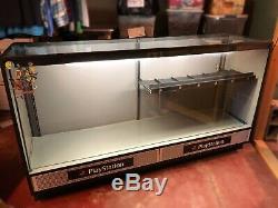 Original Sony PlayStation Retail Display Case. Vintage In-Store Unit. Lights Up