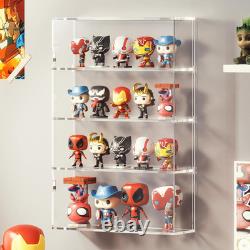 Oversized Display Case Compatible with Pop Out of Box, Acrylic Floating