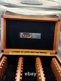 PCGS Coin Storage Display Box Wood Case 30 Coin Box! Holds 30 Coins! PCGS 4.0
