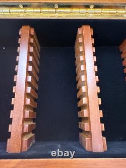 PCGS Coin Storage Display Box Wood Case 30 Coin Box! Holds 30 Coins! PCGS 4.0