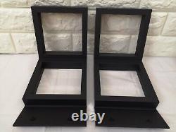 PIAGET Watch Case Storage Box Set of 2 Unused Floating Display Cases Authentic