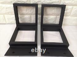 PIAGET Watch Case Storage Box Set of 2 Unused Floating Display Cases Authentic