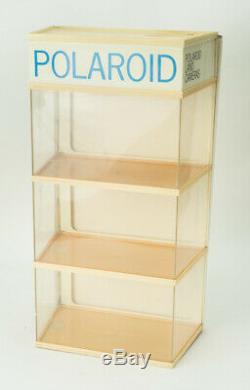 POLAROID camera store DISPLAY CASE c1970