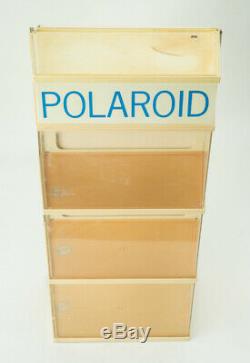 POLAROID camera store DISPLAY CASE c1970