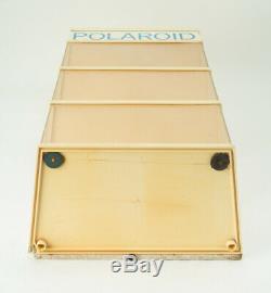 POLAROID camera store DISPLAY CASE c1970