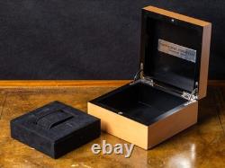 Panerai Watch Presentation Box Authentic Wooden Storage/Display Case with Pillow