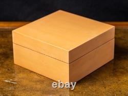 Panerai Watch Presentation Box Authentic Wooden Storage/Display Case with Pillow