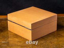 Panerai Watch Presentation Box Authentic Wooden Storage/Display Case with Pillow