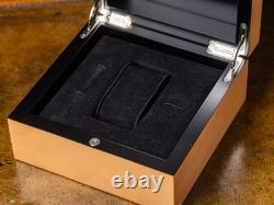 Panerai Watch Presentation Box Authentic Wooden Storage/Display Case with Pillow
