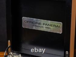 Panerai Watch Presentation Box Authentic Wooden Storage/Display Case with Pillow