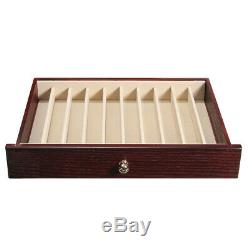 Pen Display 5 Layers Luxury Wooden Box Fountain Pen Large-capacity Storage Case