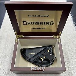 Pistol Presentation Custom Display / Storage Case for Baby Browning. 25 Auto