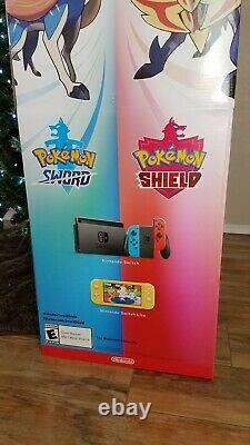Pokemon Sword & Shield Store Standee Nintendo Switch Promo Display NEW