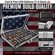 Portable Trading Card Show Display Case Large 34 x 22 Lockable Aluminum Case