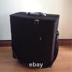 Portable Trolley Eyeglasses Display Case Oxford Fabric Storage Organizer Cabine