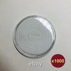 Premier Padded Clear Coin Capsules Holder Storage Crown Display Case £2 50P UK