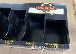 Quorum Shade Handmade Nicaragua Cigar Wood Wooden Storage Display Case Box