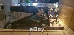 RARE Lego Star Wars Store Display Case 75055 & 75050 & microfighters