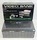 RARE NEW! Vintage VHS Video Bank Optimal Storage Case Display 10 Tapes Plastic