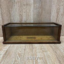 RARE Sealpackerchief General Store Handkerchief Oak And Glass Display Case