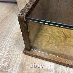 RARE Sealpackerchief General Store Handkerchief Oak And Glass Display Case