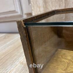 RARE Sealpackerchief General Store Handkerchief Oak And Glass Display Case