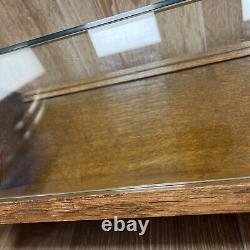 RARE Sealpackerchief General Store Handkerchief Oak And Glass Display Case