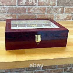 ROLEX Watch Collection Display Case Not For Sale 10 Pieces Storage Box Limited