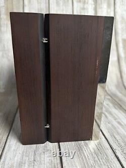 Rare John Hardy Solid Wood Lined Jewelry Storage Display Box Travel Case 2 Level