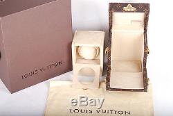 @Rare@ Louis Vuitton watch winder box case storage display power rotation