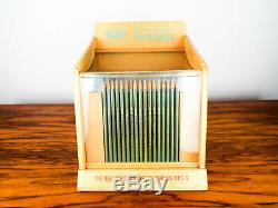 Rare Vintage 1930s Eagle Pencils Advertising Shop Store Display Case Counter Top